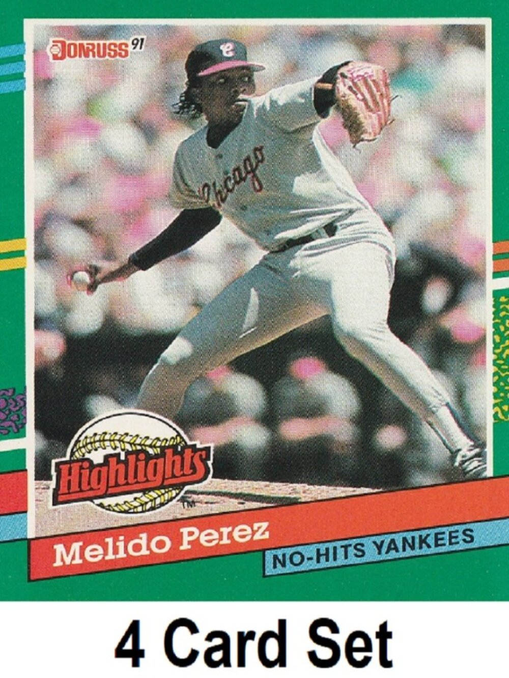 Melido Perez Baseball Card Collection